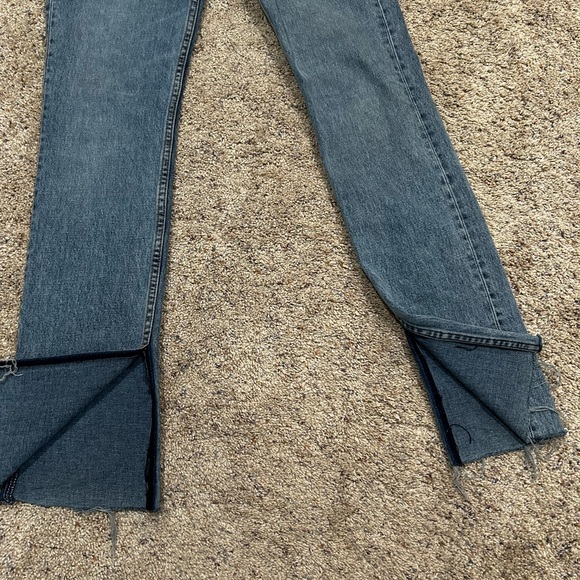 GRLFRND split hem Addison jeans - Picture 2 of 7